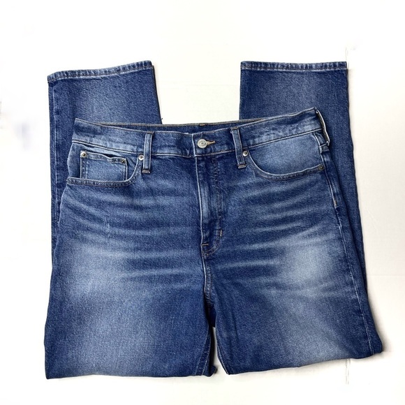J. Crew Whiskered Distressed Classic Straight Leg Jean - Picture 1 of 6